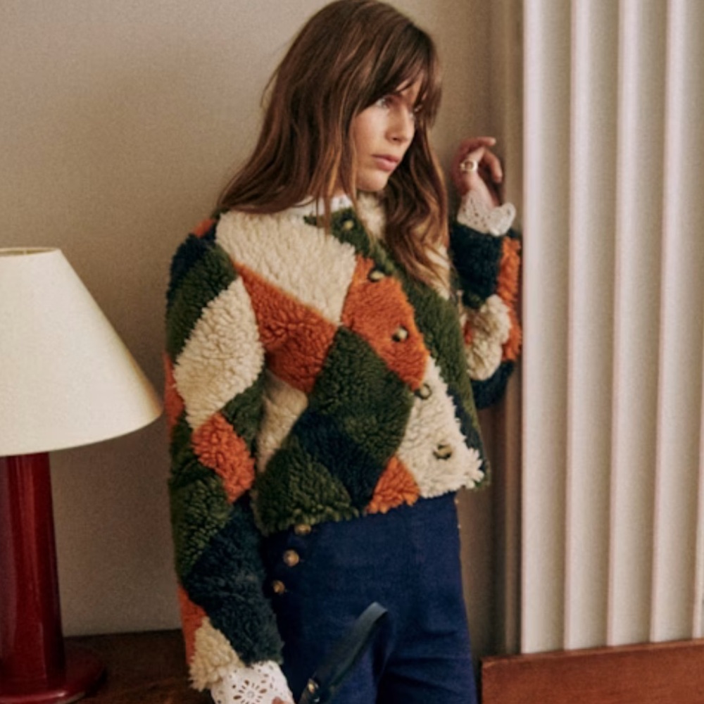 NWT Sezane Haydo jacket size 6
